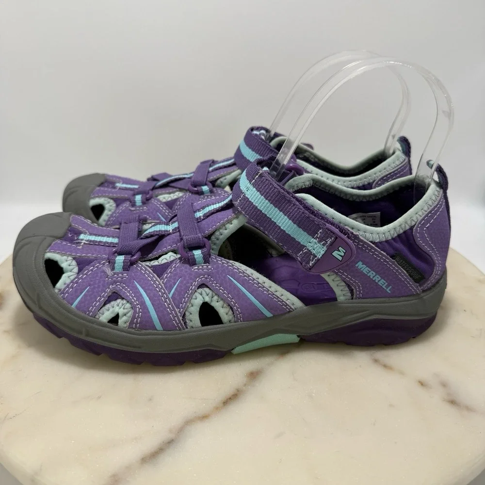 Merrell Hydro H2O Hiker Purple Waterproof Kids Sandals Shoes Size 5M